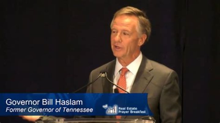 ExTennessee Governor Bill Haslam Says He'll Mull Senate Options WKMS