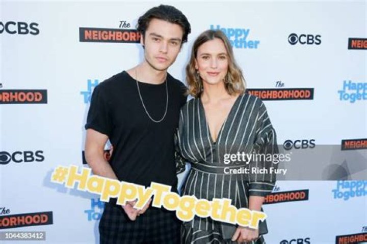 Felix Mallard and Zoe Cramond attend the CBS Social Happy Hour... News