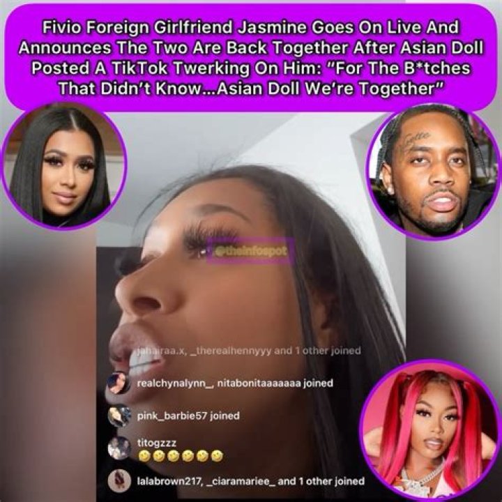Fivio Foreign Girlfriend and Future Wife Name Revealed: Everything On Fivio Foreign and Jasmine Gise