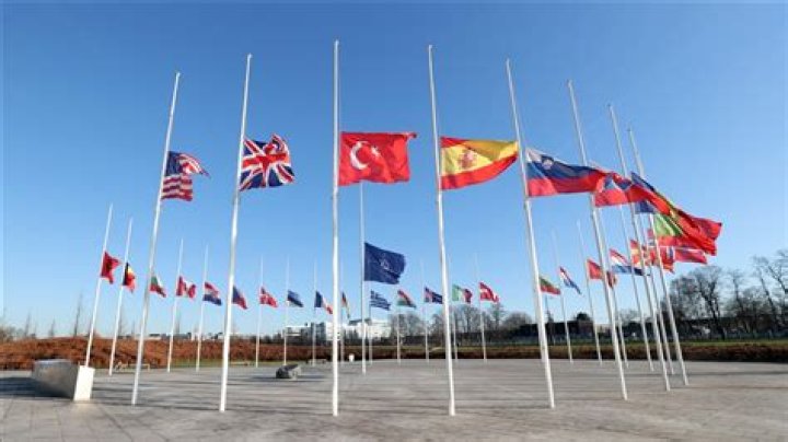 Flags at halfstaff in Sevier County honoring deputy who died while off
