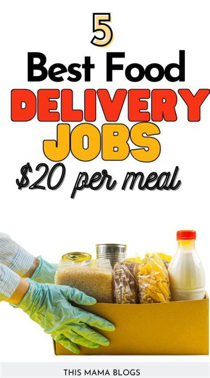 food delivery jobs for a felon