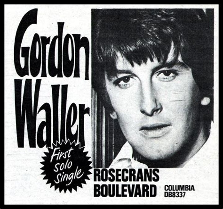 FROM THE VAULTS Gordon Waller born 4 June 1945