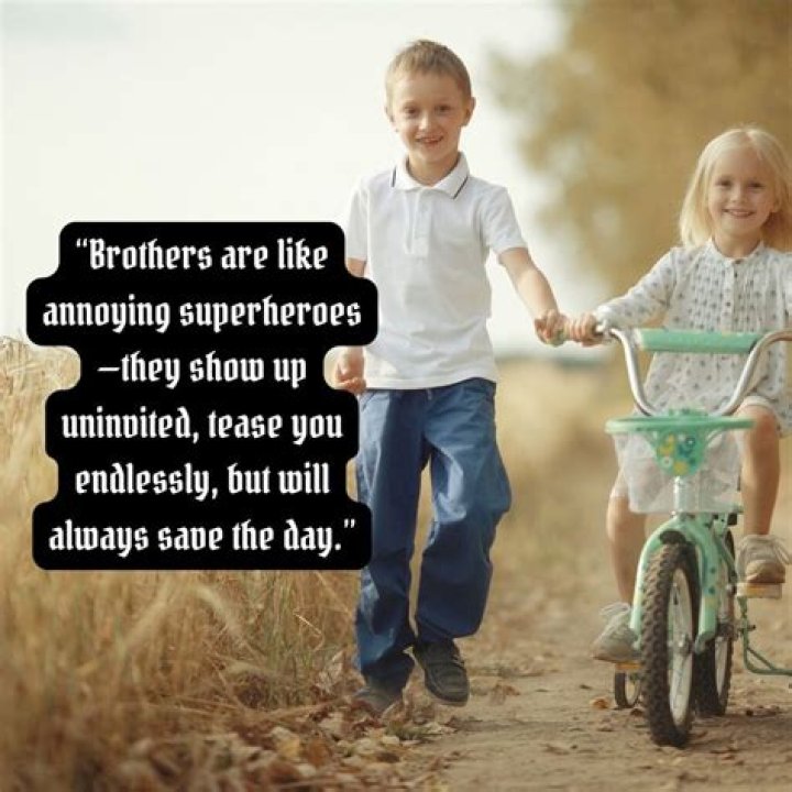 Funny Brother And Sister Quotes There's no other love like the love