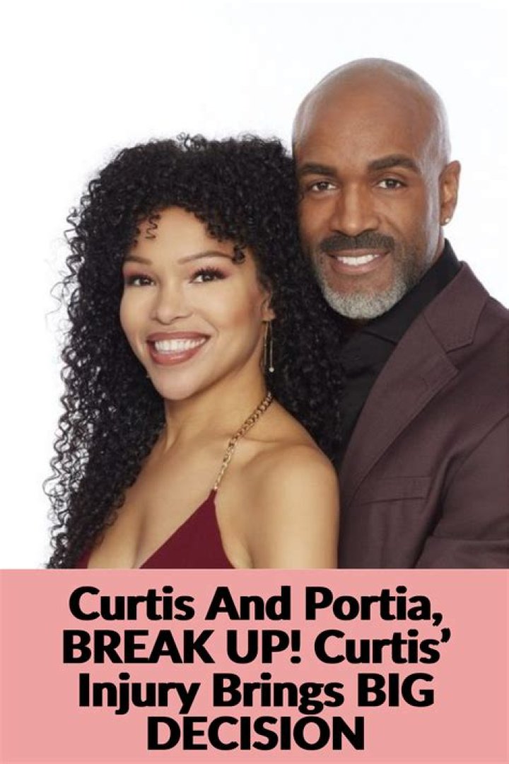 General Hospital Curtis And Portia, BREAK UP! Curtis&rsquo; Injury Brings BIG DECISION Daily Soap News