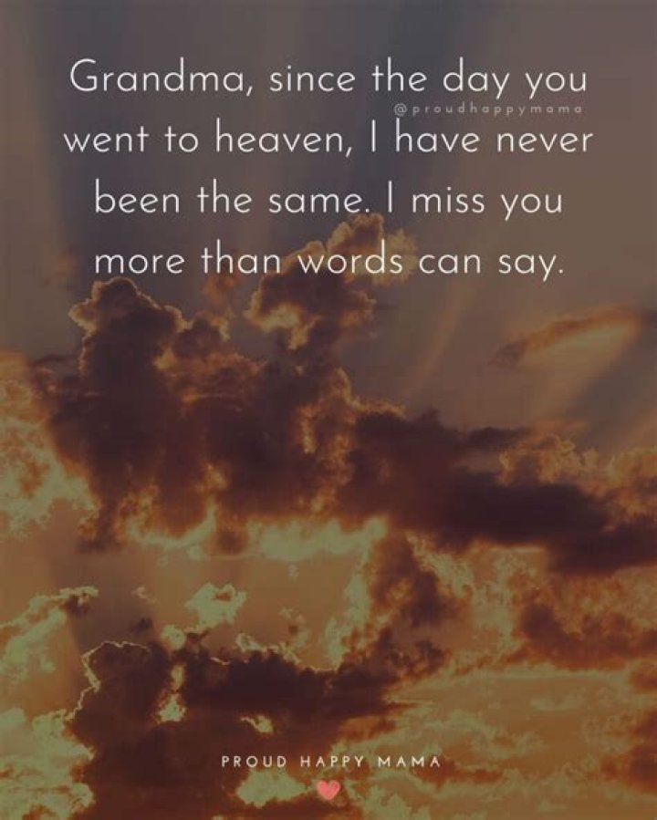 Grandma In Heaven Quotes. QuotesGram Heaven quotes, Grandma quotes