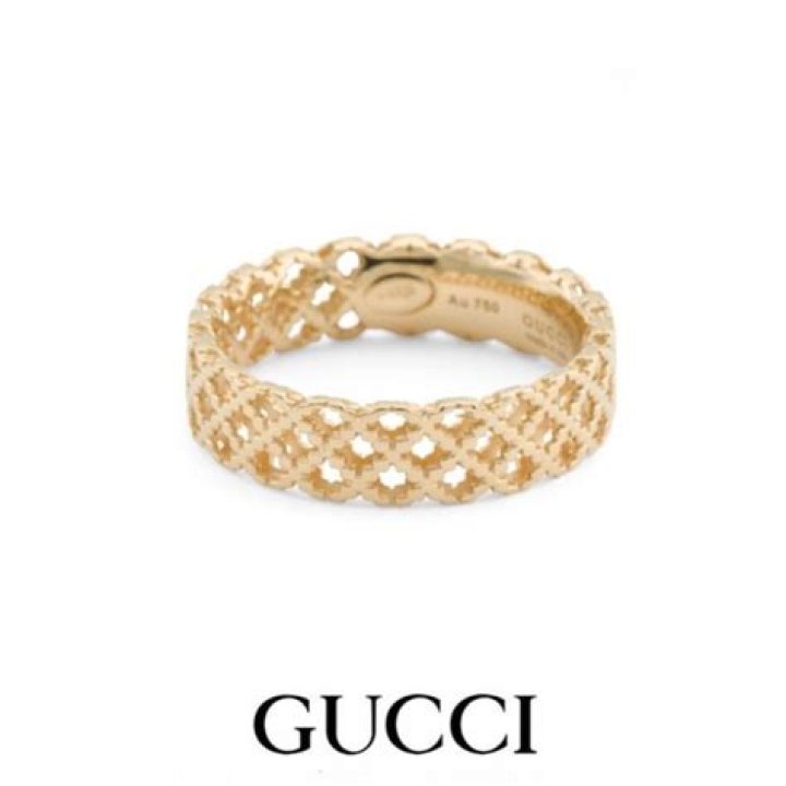 Gucci 18k Gold Diamantissima Ring Oliver Jewellery