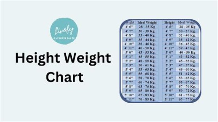 Height And Weight Insights Revealed