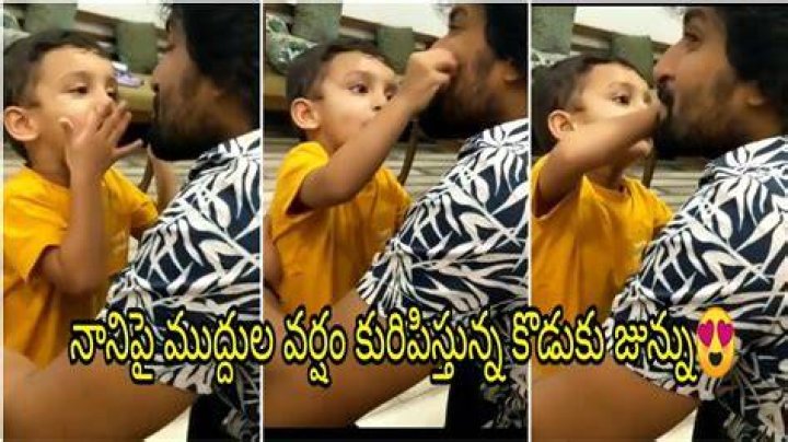 Hero Nani shared cutest video with his son Junnu ll Nani birthday