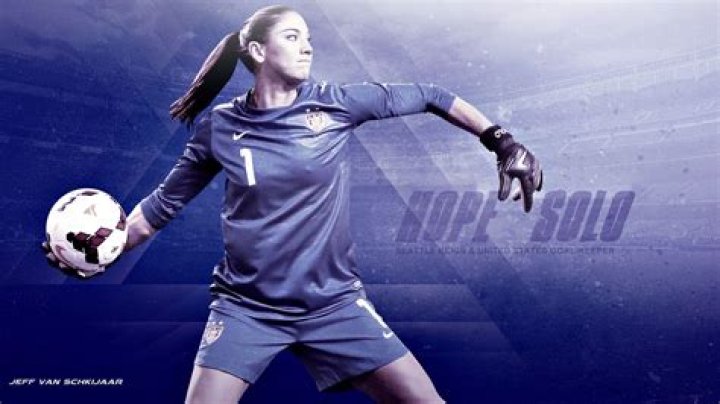 Hope Solo American goalkeeper Poster Wallpapers allstorepics