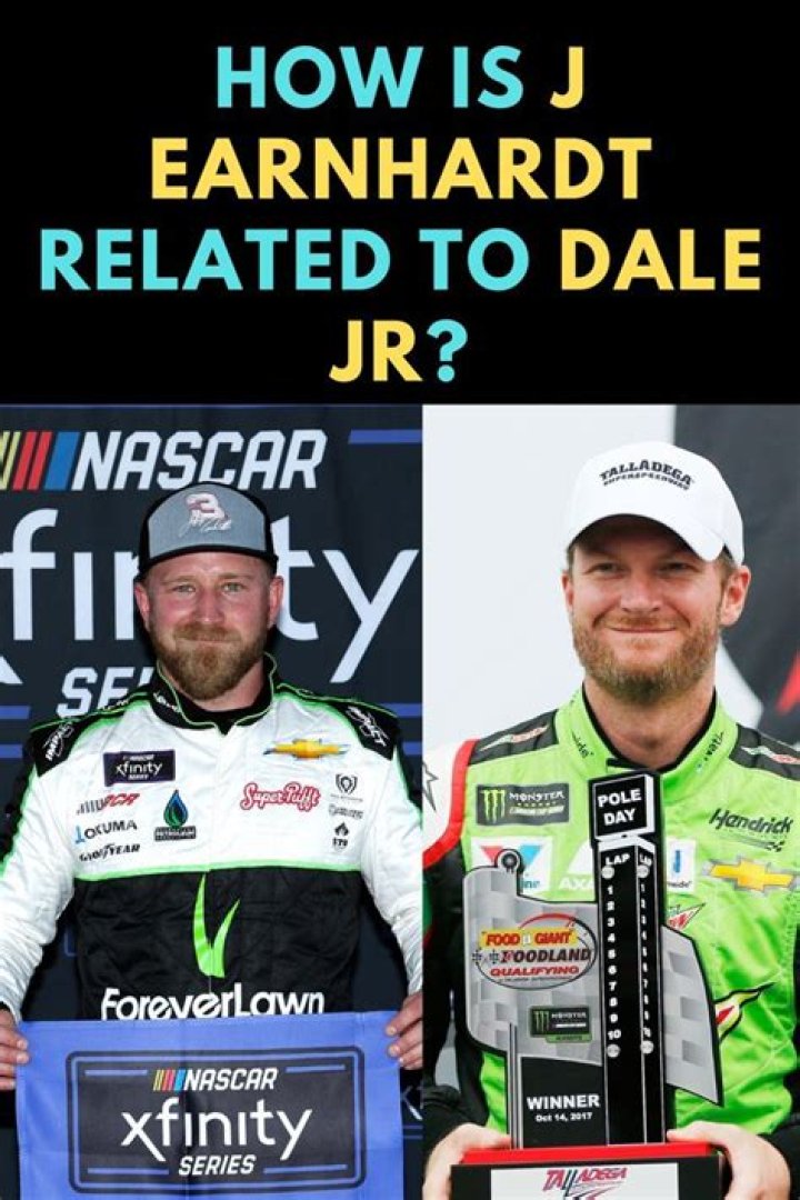 how is j earnhardt related to dale jr