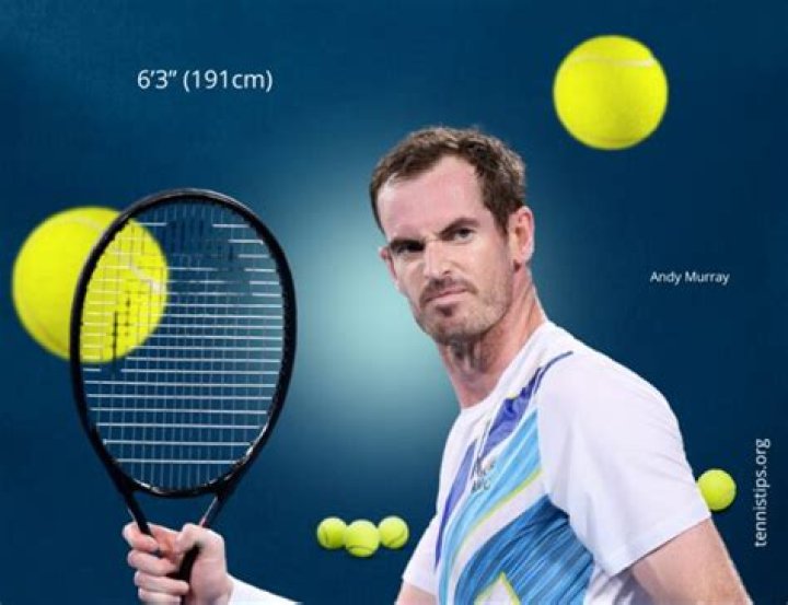 How tall is Andy Murray