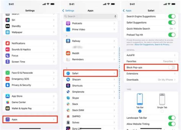 How to Allow Pop-Ups on an iPad by Disabling Pop-up Blocker