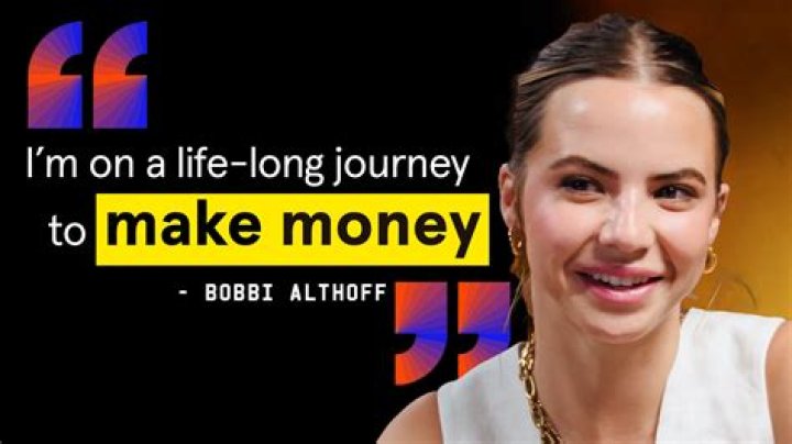 How to book Bobbi Althoff? Anthem Talent Agency