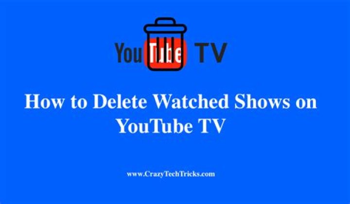 How to Delete Watched Shows on YouTube TV Ultimate Guide (2023)