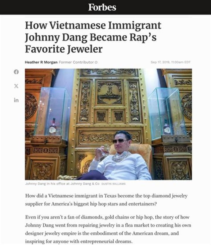 How Vietnamese Immigrant Johnny Dang Became Rap&rsquo;s Favorite Jeweler