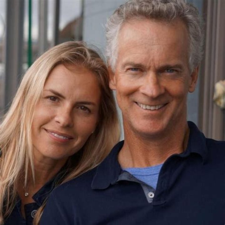 Husband Peter Gallagher and Wife Paula Harwood. The couple has a son and a daughter