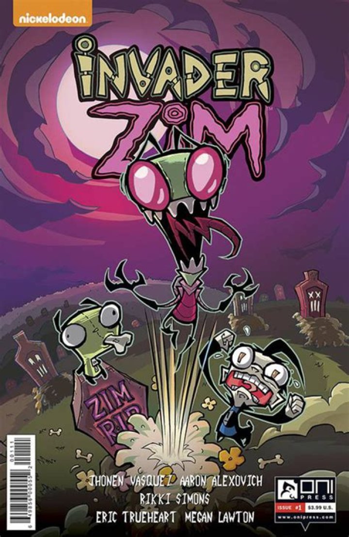 Ian Mcginty Invader Zim, American comic book writer died at age 38.His