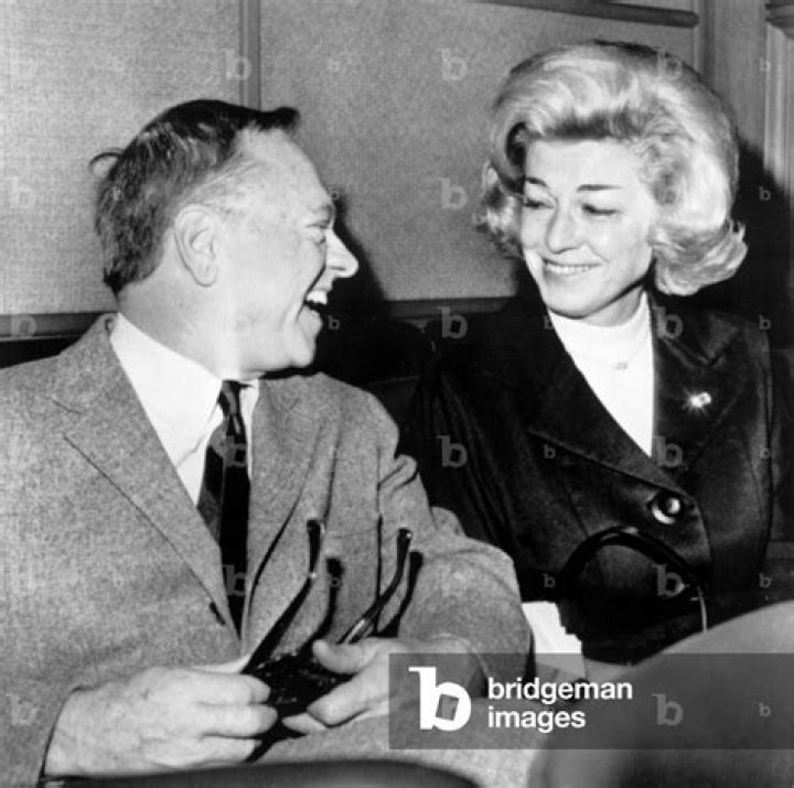 Image of Mickey Rooney, with 6th wife, Margaret (Marge) Lane, shortley