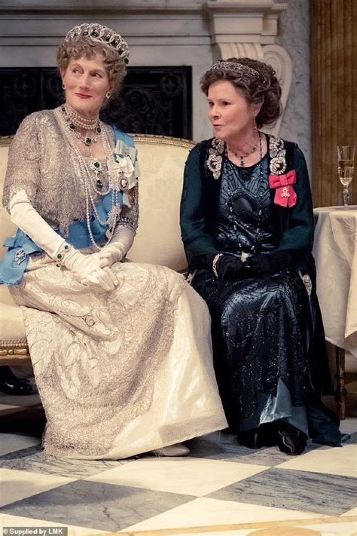 Imelda Staunton likens her time filming Downton Abbey The Movie to 'a