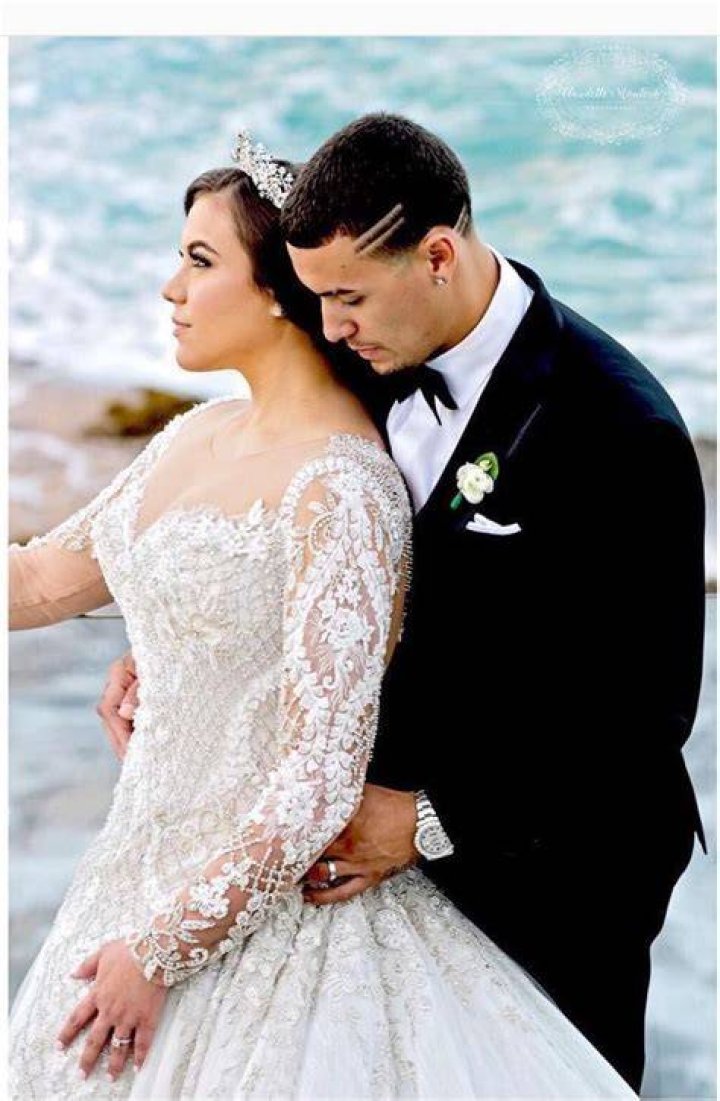 Irmarie Marquez weds Javier Baez 26 January 2019 {photo courtesy of