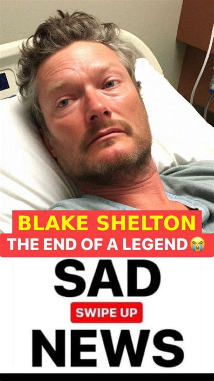 Is Blake Shelton Sick? Does He Have Any Illness? United Fact