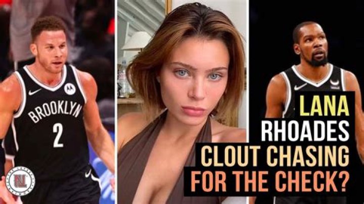 Is Lana Rhoades Clout Chasing NBA Players For a Check or Holding Them