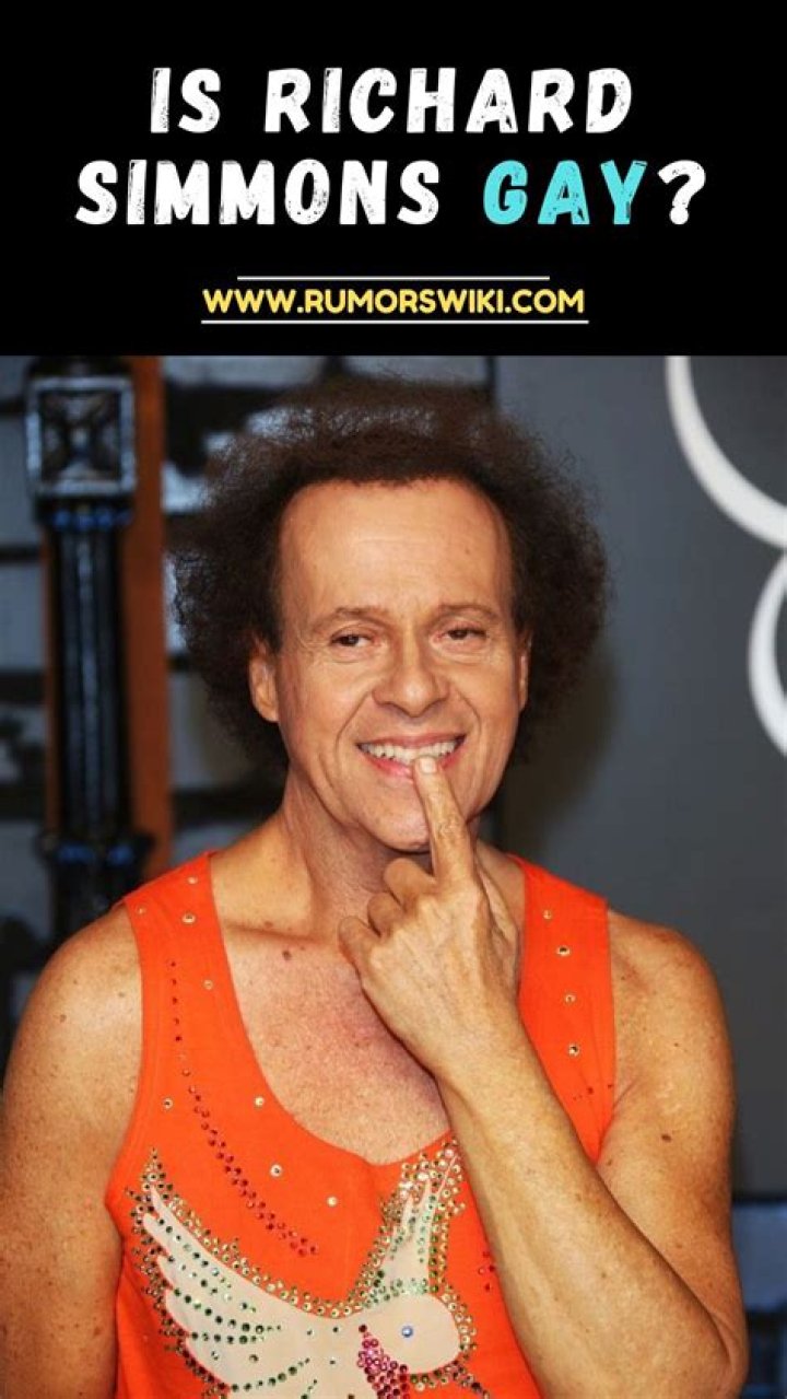 Is Richard Simmons Gay? The Mystery of the Fitness Icon’s Sexuality 1 Is Richard Simmons Gay