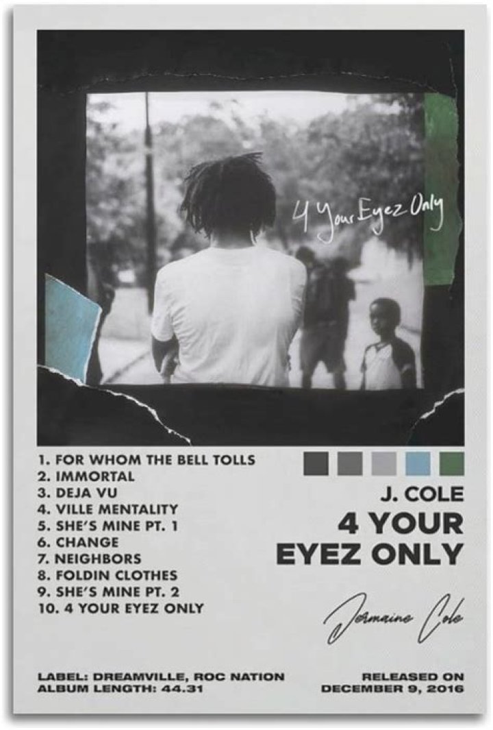 J. Cole&rsquo;s &lsquo;4 Your Eyez Only&rsquo; Goes Platinum Billboard Billboard