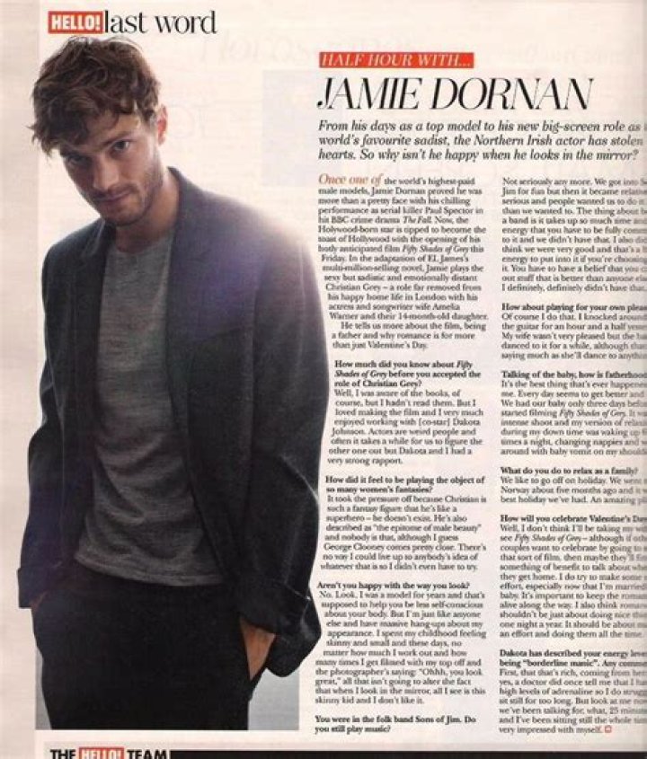 Jamie Dornan Life on Twitter Christian grey jamie dornan, Jamie