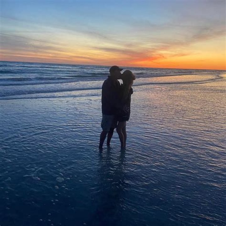 Jamie Mansfield on Instagram &ldquo;Beach days with my hubby 💛 wearing our