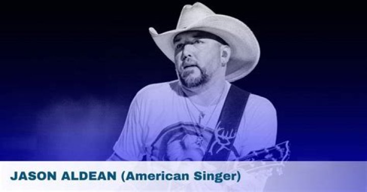 Jason Aldean American Singer And Songwriter Highschool Cube