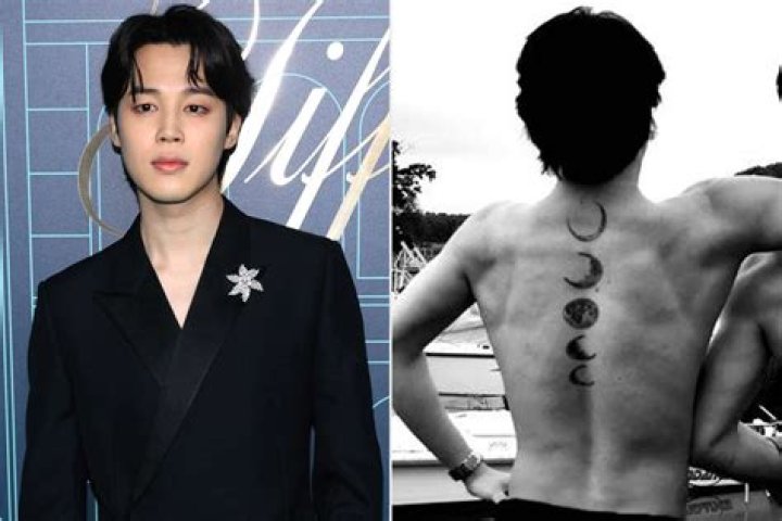 Jimin&rsquo;s moon tattoos 💜 Bts tattoos, Moon tattoo, Bts jimin