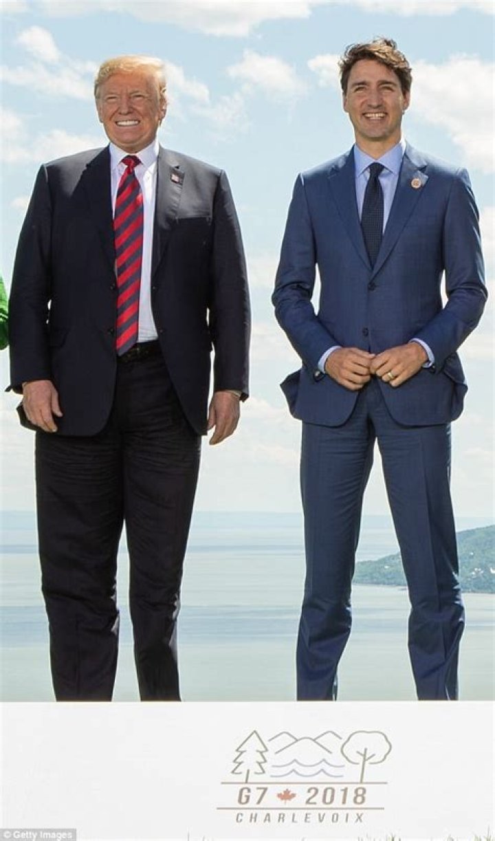 Justin Trudeau height and weight ·