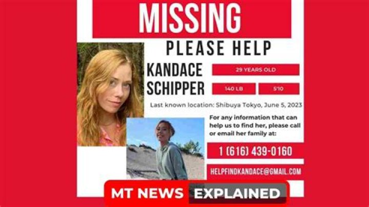 Kandace Schipper Missing What we know about the Chicago woman missing