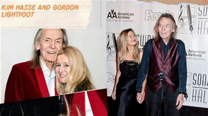 Kim Hasse and Gordon Lightfoot