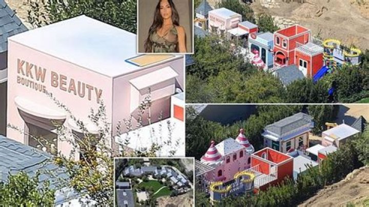 Kim Kardashian builds a miniature version of Hidden Hills in her