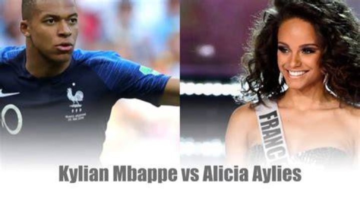 Kylian Mbapp&eacute; Alicia Aylies / Kylian Mbpappe girlfriend Alicia Aylies