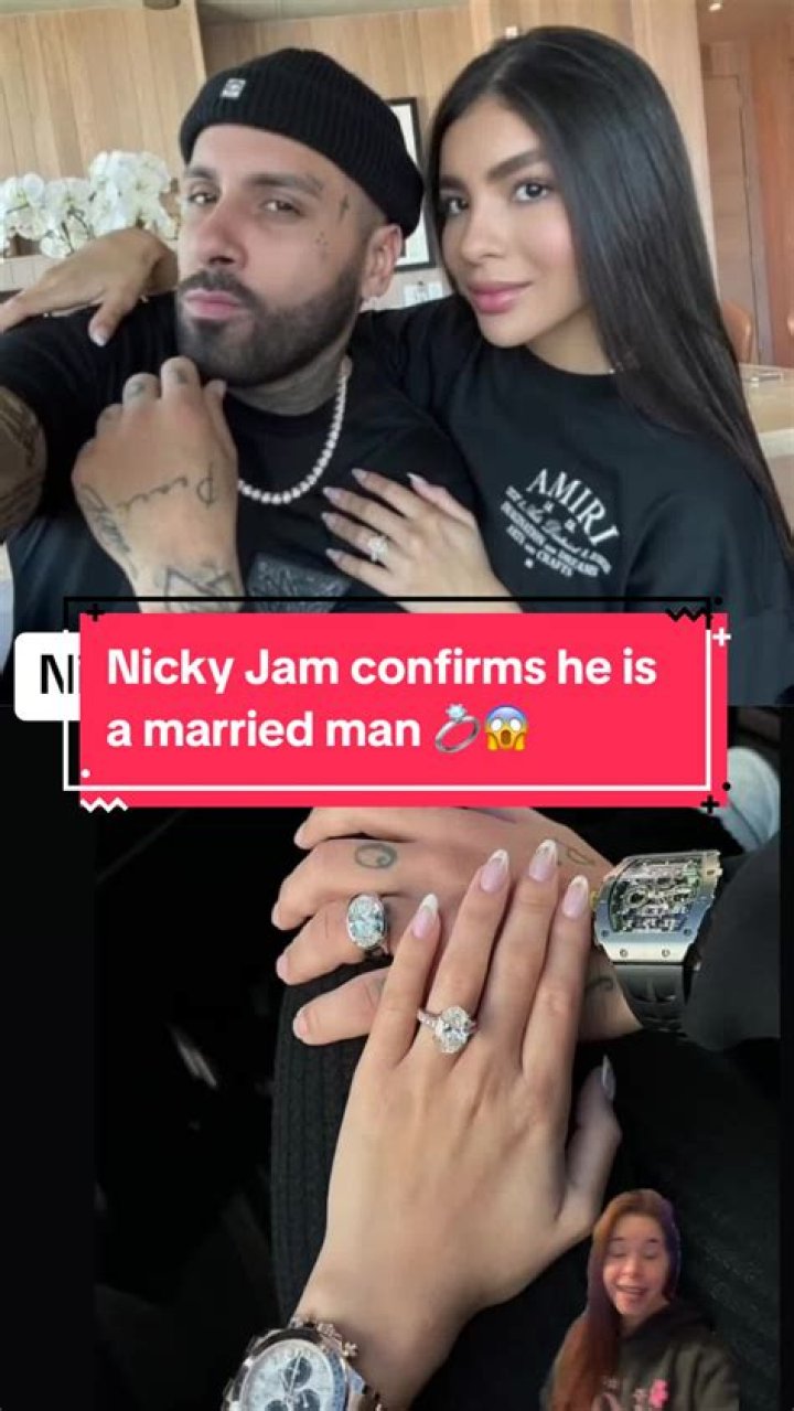 Latin singer Nicky Jam weds Angélica Cruz in Colombia Daily Mail Online