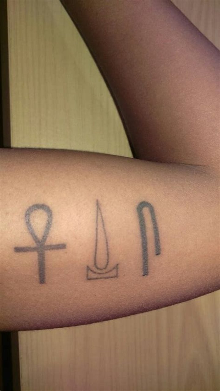 Life Prosperity Health egyptian tattoo Egyptian tattoo, Tattoos