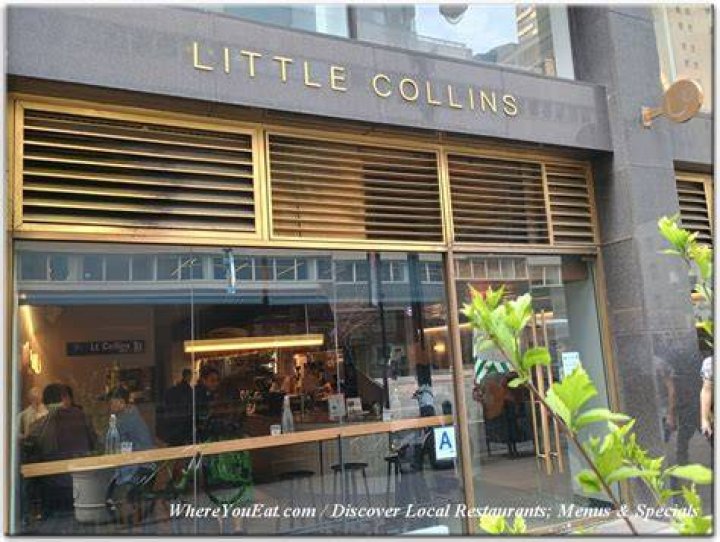 Little Collins in NYC reviews, menu, reservations, delivery, address in