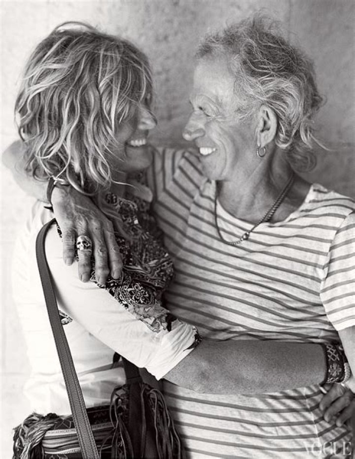 loveisspeed....... Anything Goes Keith Richards and Patti Hansen
