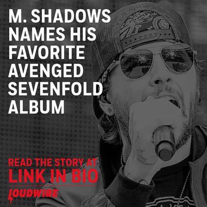 M. Shadows from Avenged Sevenfold Men, Beautiful People, Hello