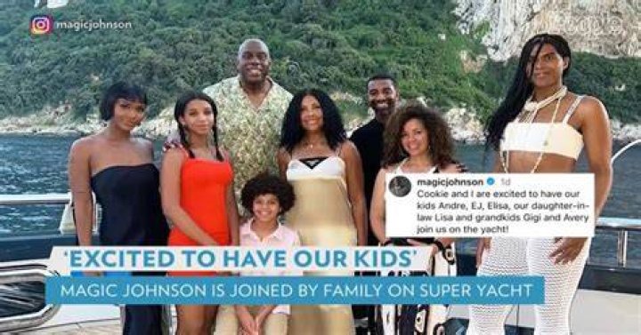 Magic Johnson & His Kids Share Photos of Wife Cookie in Chic Dresses in