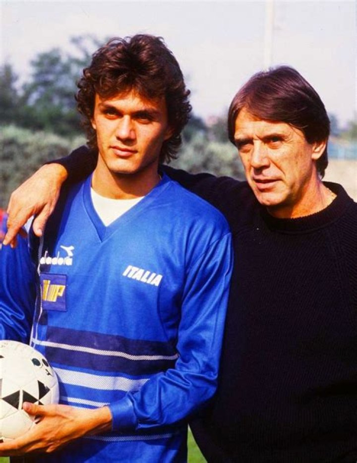 Maldini 9ine Paolo maldini, European soccer, Vintage football