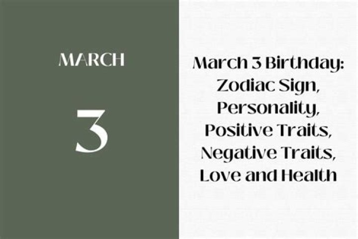 march 3 birthday personality