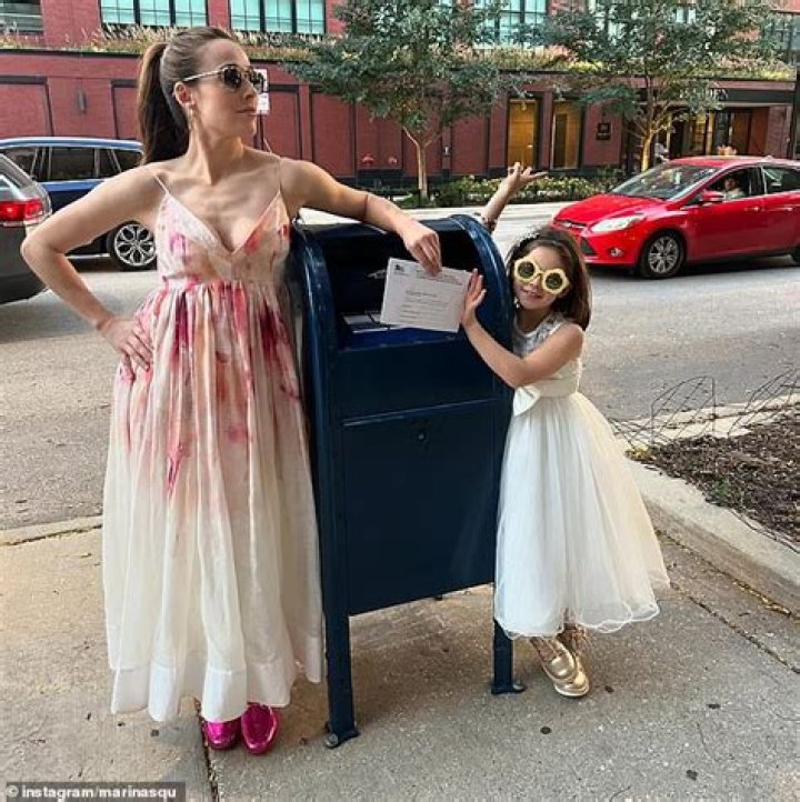 Marina Squerciati Daughter Bean Oliphant Is Five Years Old |