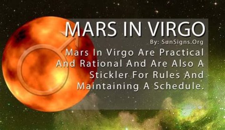 Mars In Virgo Meaning: Competence and Self-Realization