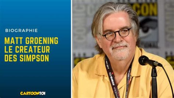 Matt Groening, el creador de Los Simpson, y su esposa esperan a su