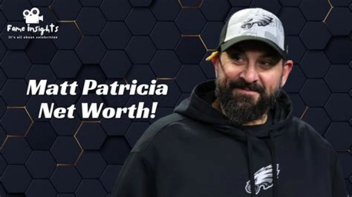 Matt Patricia Net Worth 2023 NFL Career Cars Age