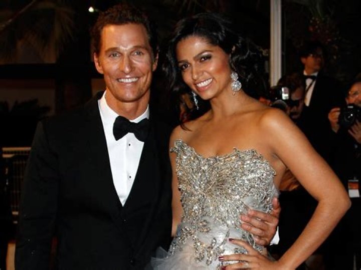 Matthew McConaughey marries Camila Alves in Texas (and sob) Irish